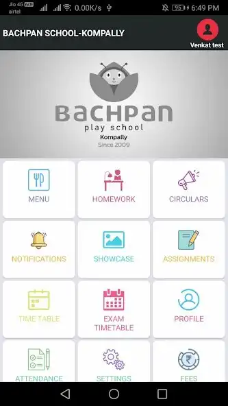 Play BACHPAN SCHOOL - KOMPALLY as an online game BACHPAN SCHOOL - KOMPALLY with UptoPlay