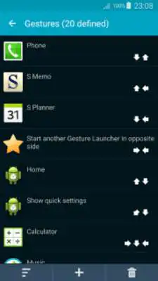 Play Back Button Gesture Launcher