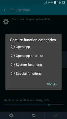 Play Back Button Gesture Launcher