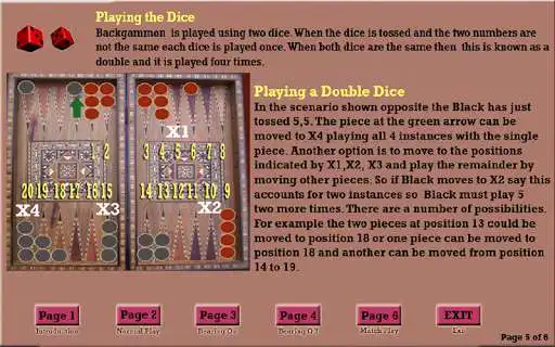 Play Backgammon For Beginners as an online game Backgammon For Beginners with UptoPlay