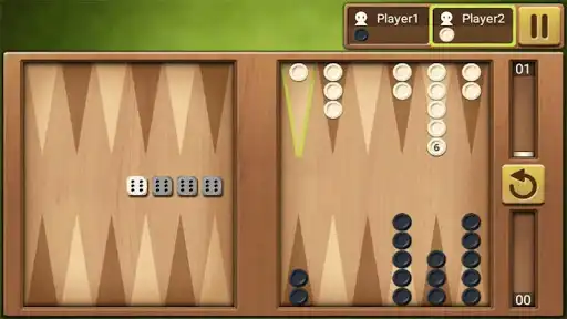 Play Backgammon King as an online game Backgammon King with UptoPlay