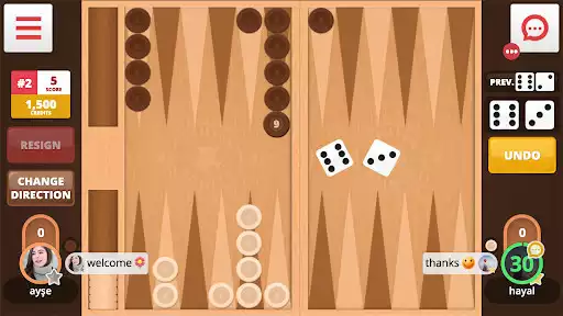 Play Backgammon Online as an online game Backgammon Online with UptoPlay
