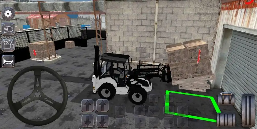 Play Backhoe Loader: Excavator Simulator Game as an online game Backhoe Loader: Excavator Simulator Game with UptoPlay