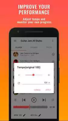 Play Backing Tracks Guitar Jam