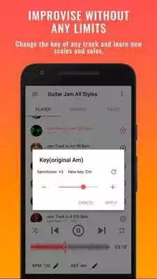 Play Backing Tracks Guitar Jam