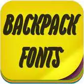 Free play online Backpack Fonts APK Free play online Backpack Fonts APK