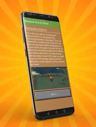Play Backpack mod for mcpe  and enjoy Backpack mod for mcpe with UptoPlay