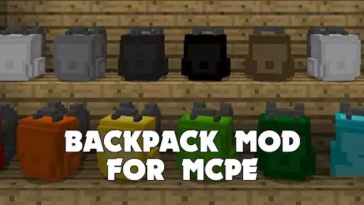 Play Backpack Mod for Minecraft PE as an online game Backpack Mod for Minecraft PE with UptoPlay