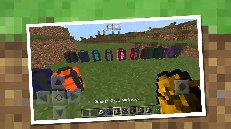 Play Backpack Mod for Minecraft  and enjoy Backpack Mod for Minecraft with UptoPlay
