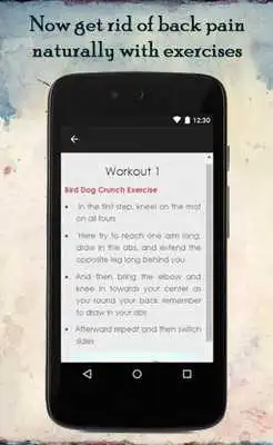 Play Back Pain Exercise Guide