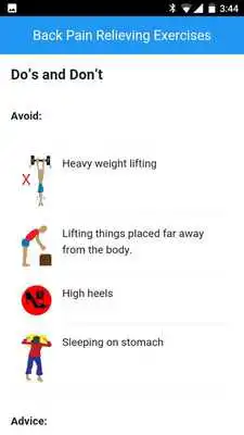 Play Back Pain Relieving Exercises