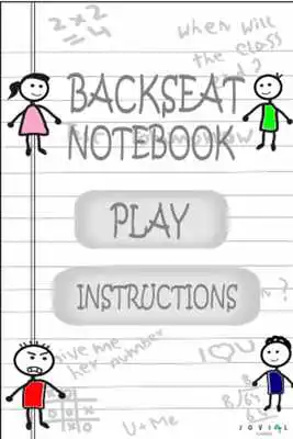 Play Backseat Notebook