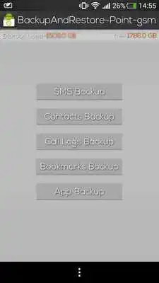 Play backup and restore gsm