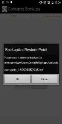 Play Backup and Restore point.