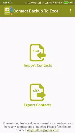 Play Backup Contact To Excel (Import & Export To XLSX)  and enjoy Backup Contact To Excel (Import & Export To XLSX) with UptoPlay