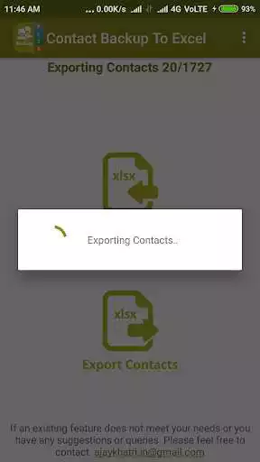 Play Backup Contact To Excel (Import & Export To XLSX) as an online game Backup Contact To Excel (Import & Export To XLSX) with UptoPlay