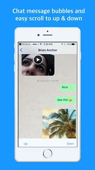 Play Backup messages of Whatsapp as an online game Backup messages of Whatsapp with UptoPlay
