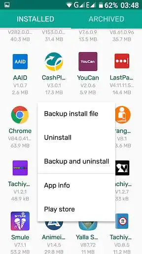 Play Backup & Restore Apps - Apk Extractor as an online game Backup & Restore Apps - Apk Extractor with UptoPlay