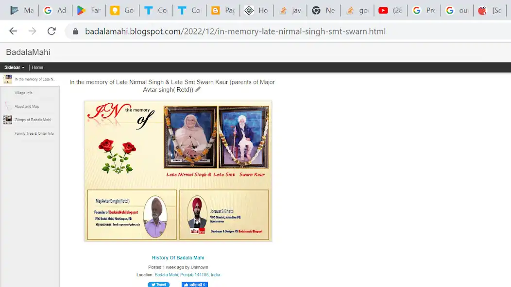 Play BadalaMahiInfo  and enjoy BadalaMahiInfo with UptoPlay