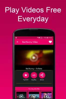 Play Bad Bunny Musica and HD Videos