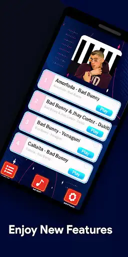Play Bad Bunny - Piano Songs  and enjoy Bad Bunny - Piano Songs with UptoPlay