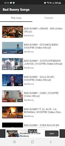 Play Bad Bunny Songs  and enjoy Bad Bunny Songs with UptoPlay