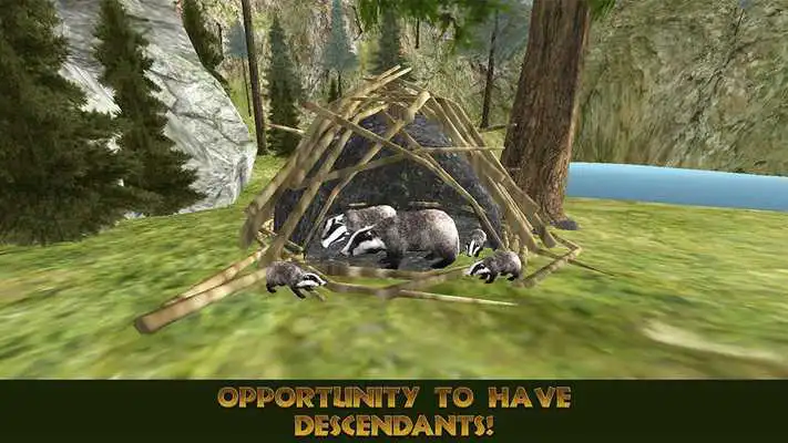 Play Badger Simulator - Animals Wild Life 3D
