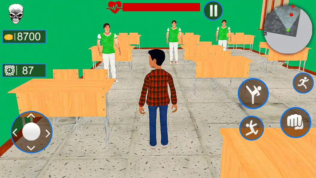 Play Bad Guys Fight at High School  and enjoy Bad Guys Fight at High School with UptoPlay