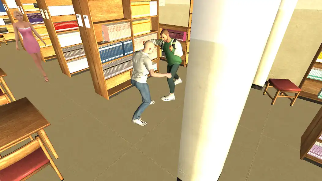 Play bad guys fight in bully school as an online game bad guys fight in bully school with UptoPlay