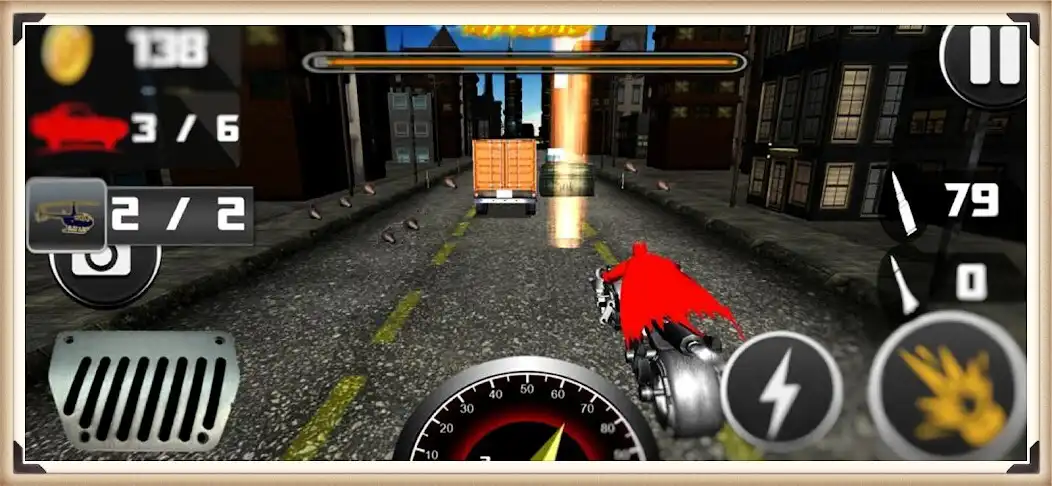 Play Badman Moto Destroyer Racer as an online game Badman Moto Destroyer Racer with UptoPlay