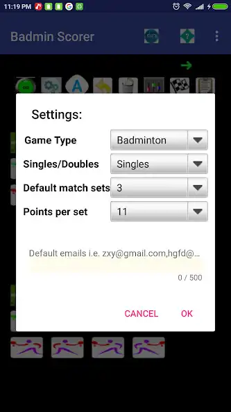 Play Badminton Match ScorerPro as an online game Badminton Match ScorerPro with UptoPlay