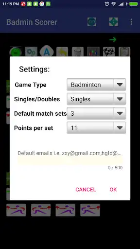 Play Badminton Match Scorer as an online game Badminton Match Scorer with UptoPlay