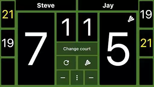Play Badminton Scoreboard