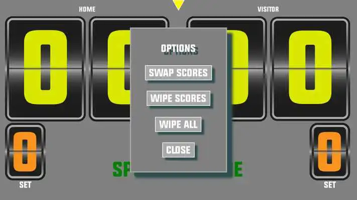 Play Badminton Scoreboard