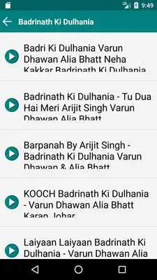Play Badri Ki Dulhania Song Full