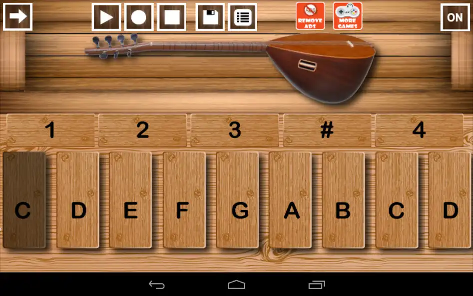 Play Baglama Pro as an online game Baglama Pro with UptoPlay