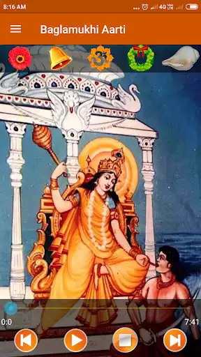 Play Baglamukhi Aarti as an online game Baglamukhi Aarti with UptoPlay