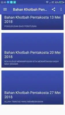 Play Bahan Khotbah Pentakosta 2018