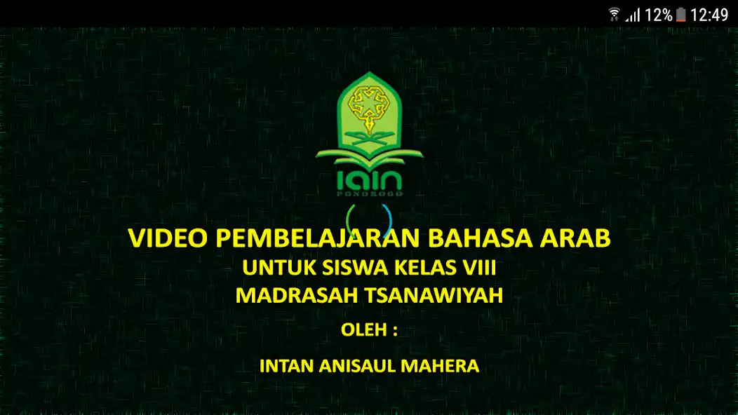 Play Bahasa Arab MTs VIII - Atlet  and enjoy Bahasa Arab MTs VIII - Atlet with UptoPlay