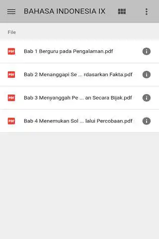 Play Bahasa Indonesia Kelas 9 SMP Kurikulum 2013  and enjoy Bahasa Indonesia Kelas 9 SMP Kurikulum 2013 with UptoPlay