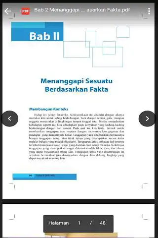 Play Bahasa Indonesia Kelas 9 SMP Kurikulum 2013 as an online game Bahasa Indonesia Kelas 9 SMP Kurikulum 2013 with UptoPlay
