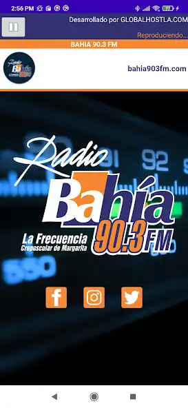 Play BAHIA 90.3 FM  and enjoy BAHIA 90.3 FM with UptoPlay