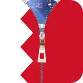 Free play online Bahrain flag zip Lock Screen APK