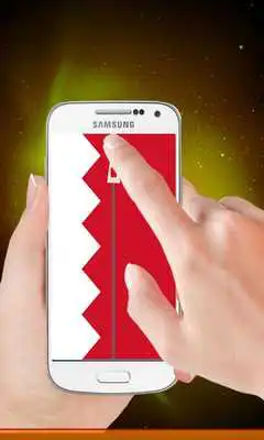 Play Bahrain flag zip Lock Screen