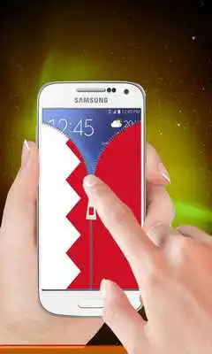 Play Bahrain flag zip Lock Screen