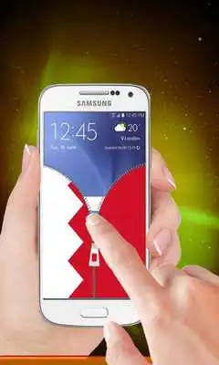 Play Bahrain flag zip Lock Screen