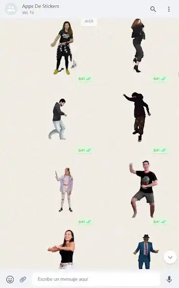 Play Baile Random Stickers Animados  and enjoy Baile Random Stickers Animados with UptoPlay