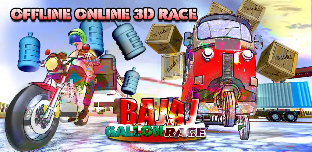 Play Bajaj Gallon Race 3D  and enjoy Bajaj Gallon Race 3D with UptoPlay