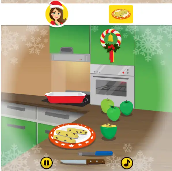 Play BAKED APPLES - COOKING WITH EMMA as an online game BAKED APPLES - COOKING WITH EMMA with UptoPlay
