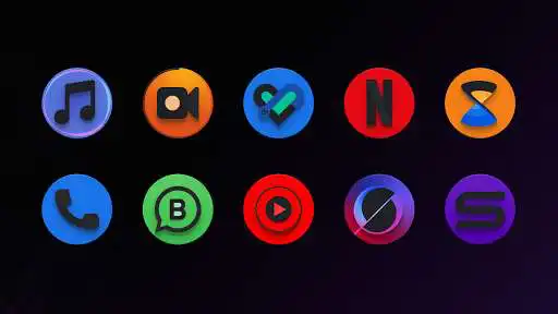 Play Baked - Dark Android Icon Pack as an online game Baked - Dark Android Icon Pack with UptoPlay